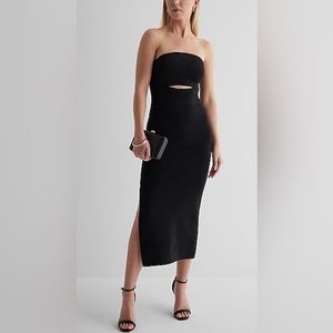 Express strapless dress